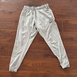 Nike Light Gray Active Jogger Pants